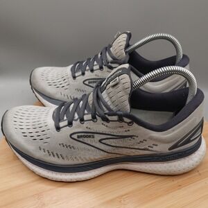 Brooks Shoes Womens 9 Gray Glycerin 19 Running Athletic 1203431B085 Flaws
